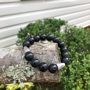 Beaded unisex bracelet